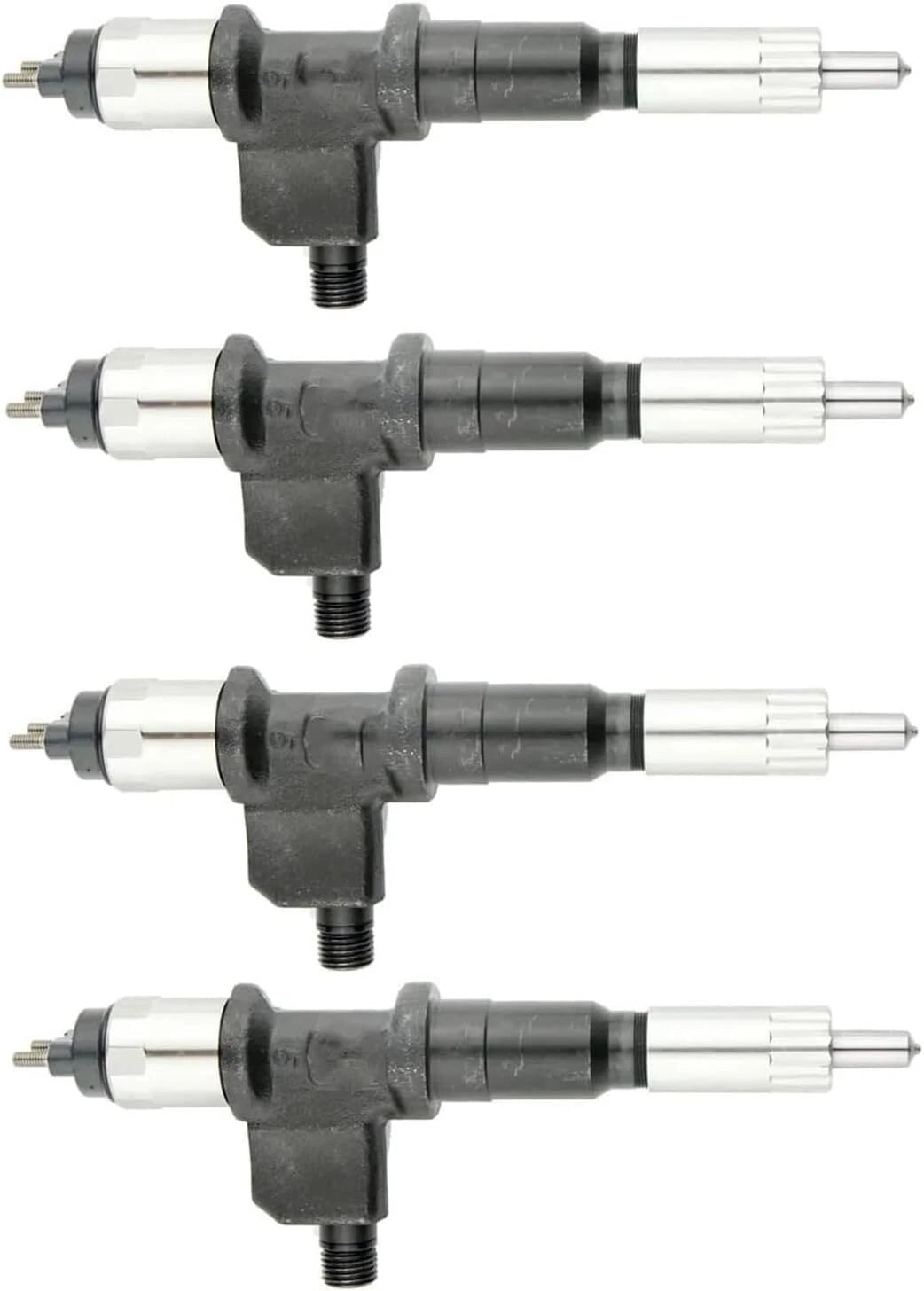 Set of 4 Common Rail Injectors 095000-5515 8976034158 for Isuzu 4HK1 6HK1