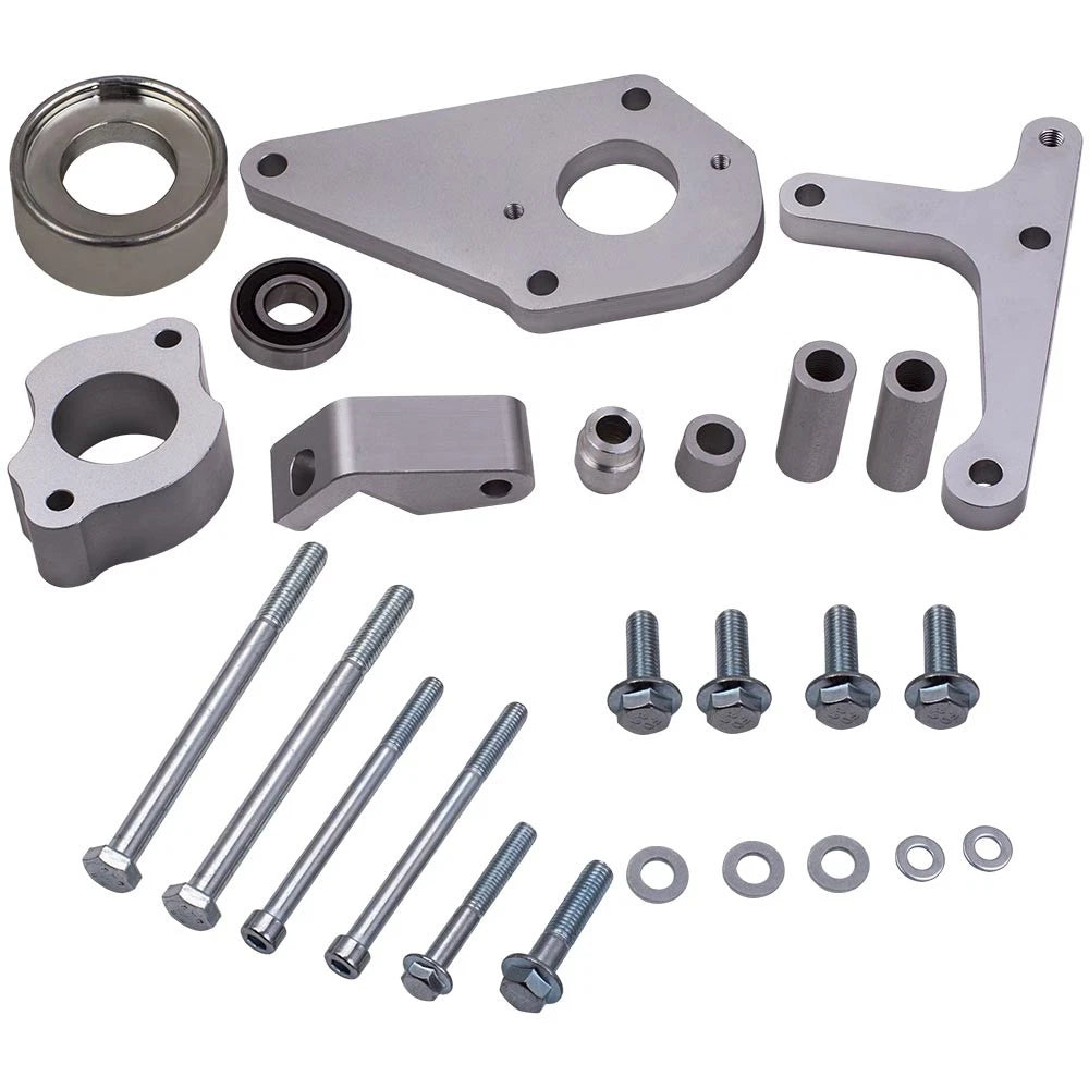 Low Mount Alternator Power Steering Brackets for GMC LS LSX LS1