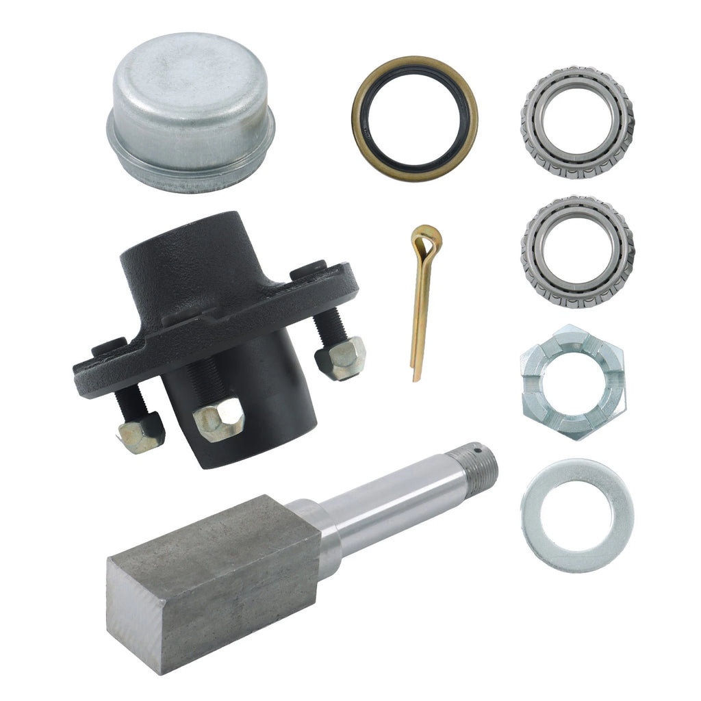 Set of 4 Trailer Hub Kit for BT16 Spindle