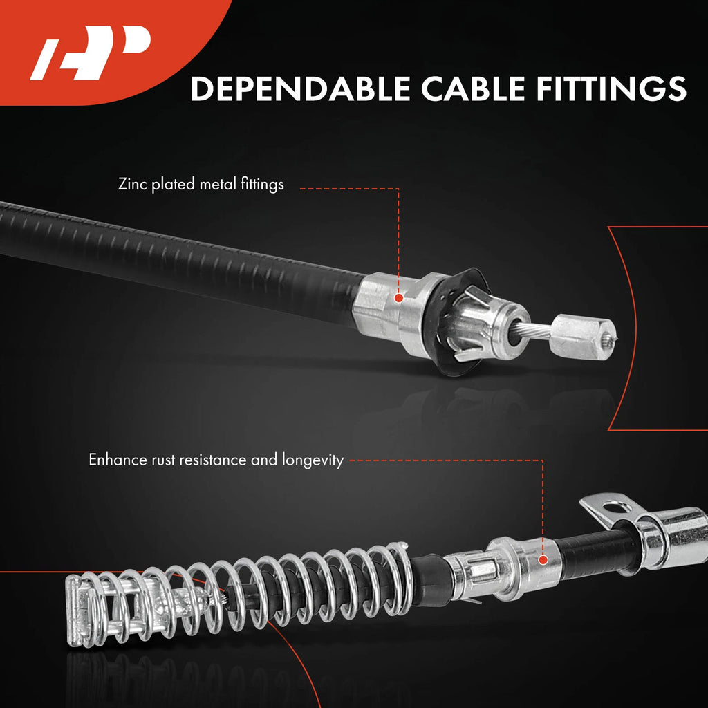2X Rear Parking Brake Cable for Ford Explorer Mercury Mountaineer (2002–2005)