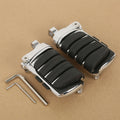 Chrome Male Mount Foot Pegs for Harley Touring Road Glide (2014–2023)
