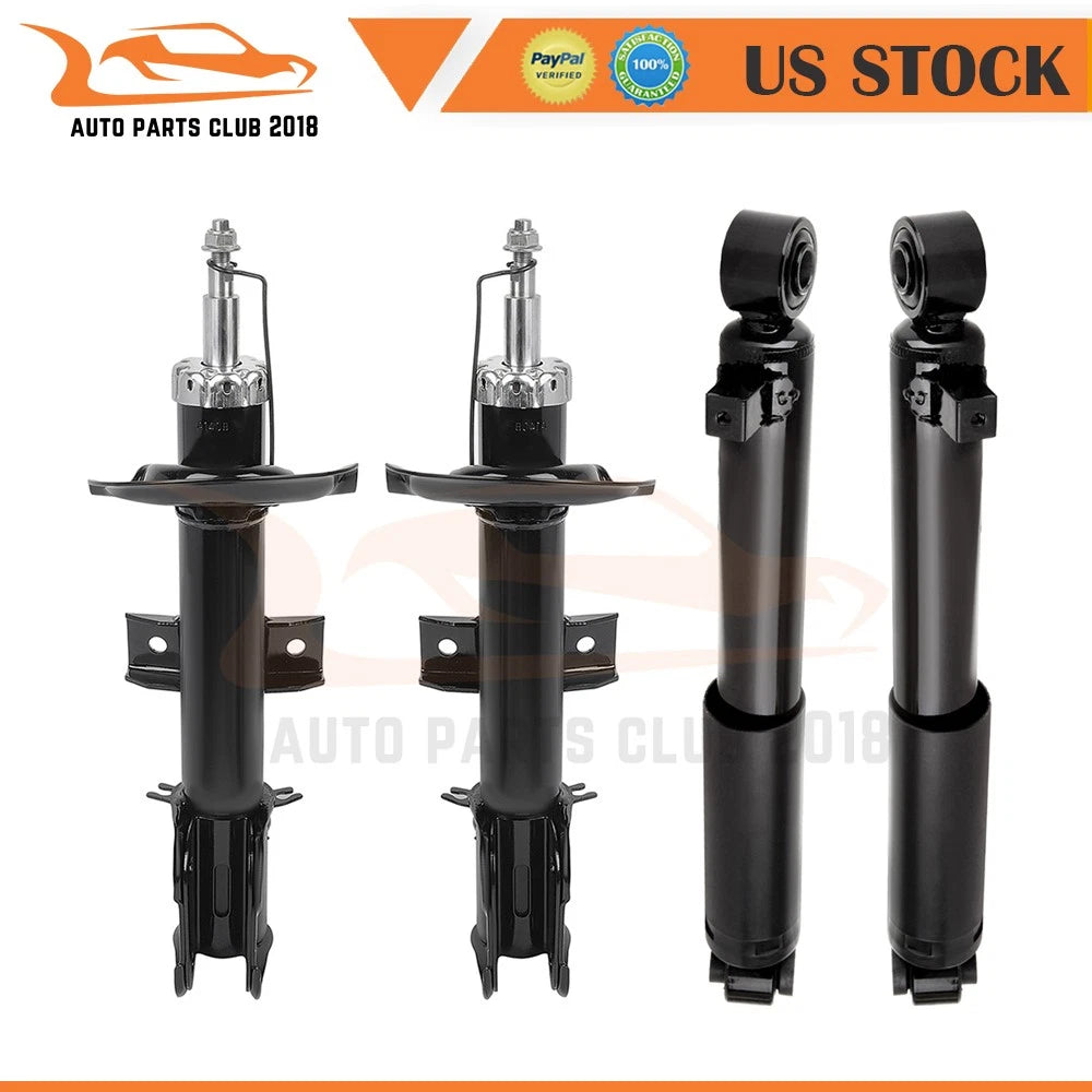 Front and Rear Strut Shock Assemblies for Kia Sorento (2011–2013)