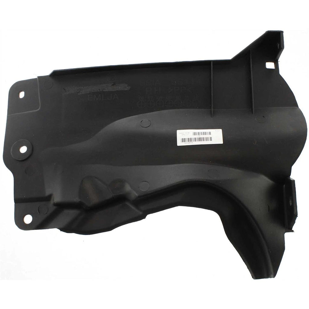 Set of 3 Engine Splash Shields for Mazda 3 (2004–2009)