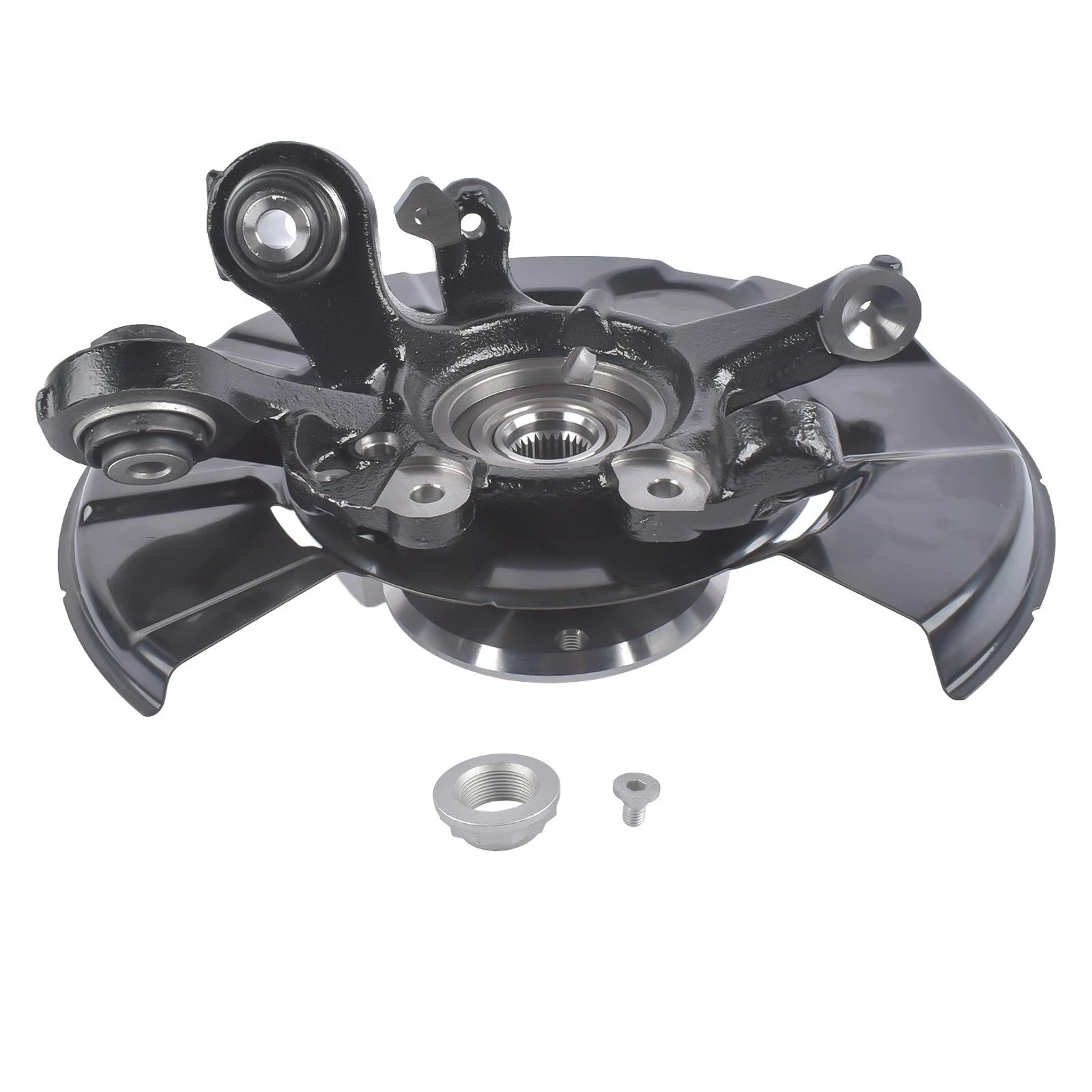 Rear Driver Side Steering Knuckle & Hub Bearing for BMW 335i 2007–2013