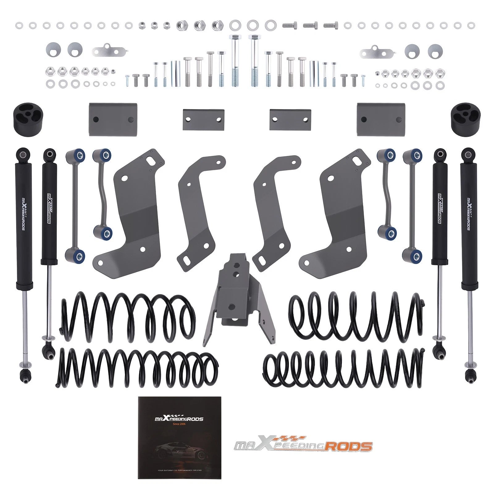 3.5" Suspension Lift Kit for Jeep Wrangler JL Unlimited (2018–2023)