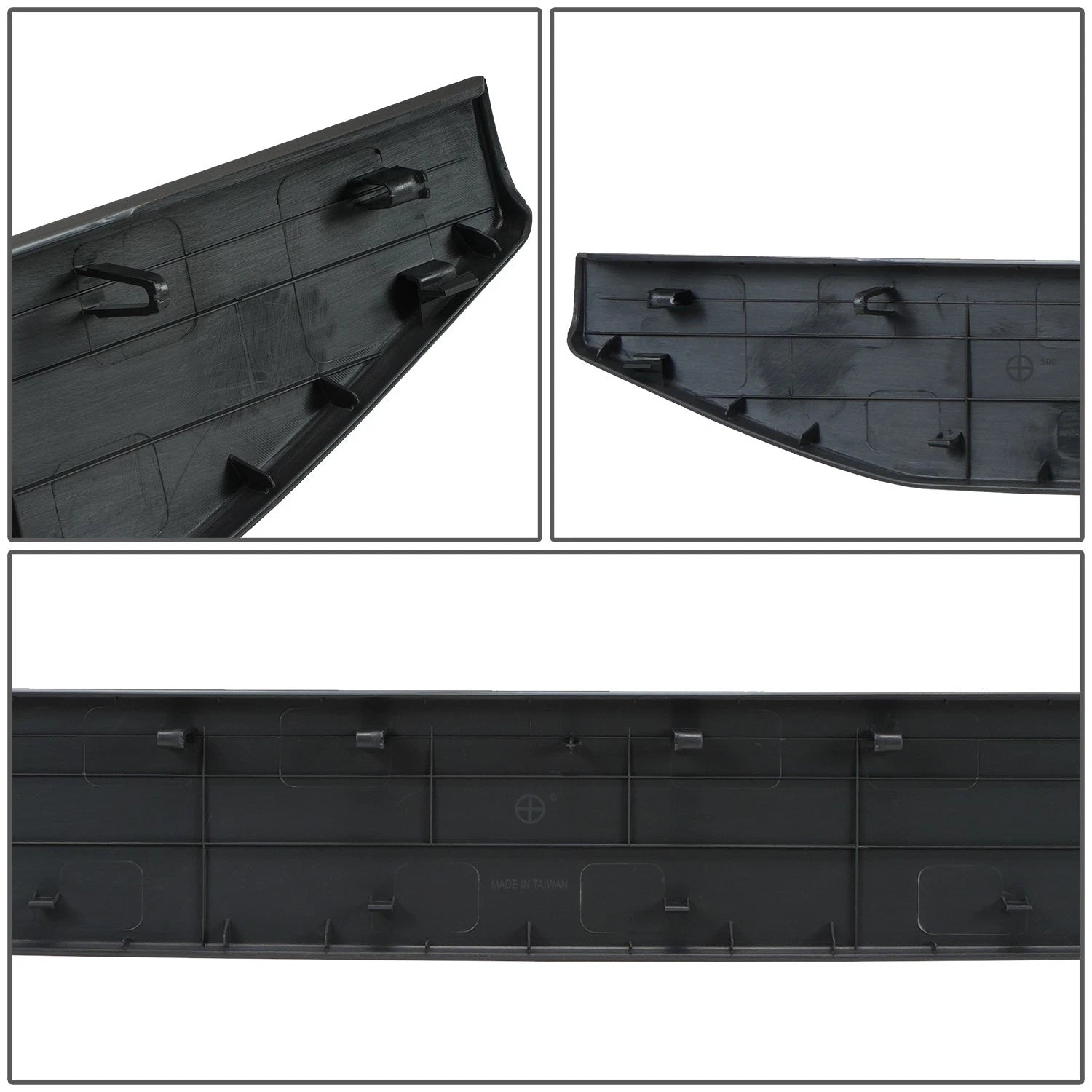 Rear Matte Black Upper Tailgate Molding for Nissan Frontier (2013–2021)