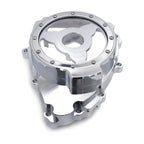 Chrome Clear Left Stator Magneto Engine Cover for YZF-R3 (2015–2021), MT-03 (2020–2024)