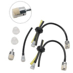 Set of 2 Fuel Hose with Fuel Filter for