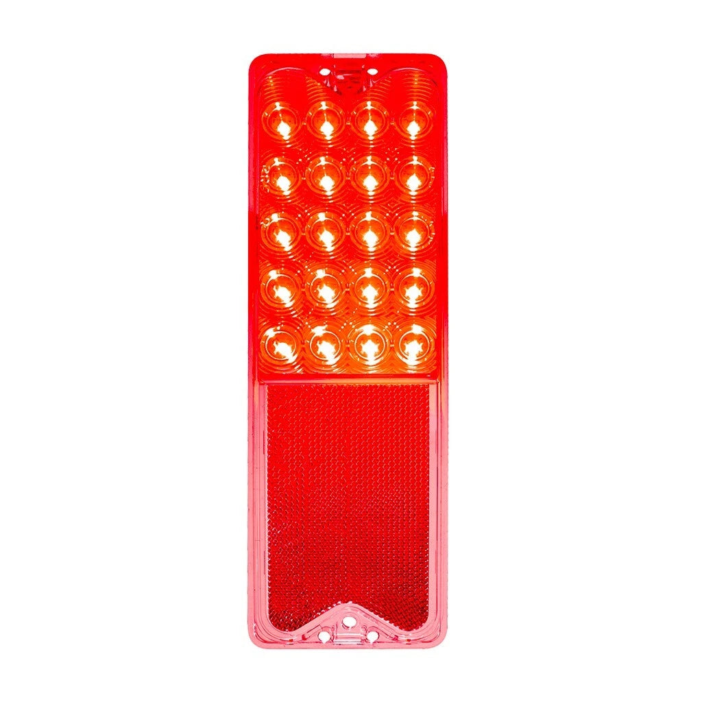 Clear LED Tail Light and Reverse Light Kit w Flasher for Chevy GMC Truck (1967–1972)