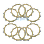 Clutch Friction Plate Kit for Kawasaki ZX750 Ninja 750R GPX750R (1987–1990) 13088-1051