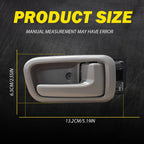Set of 2 Beige Interior Door Handles for Toyota Tundra (2000–2006)