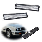 2X Clear Side Marker Lights for BMW E30, E34, E32