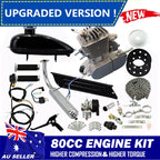 80cc 2-Stroke Motorised Bike Kit for Bicycle (Fits )