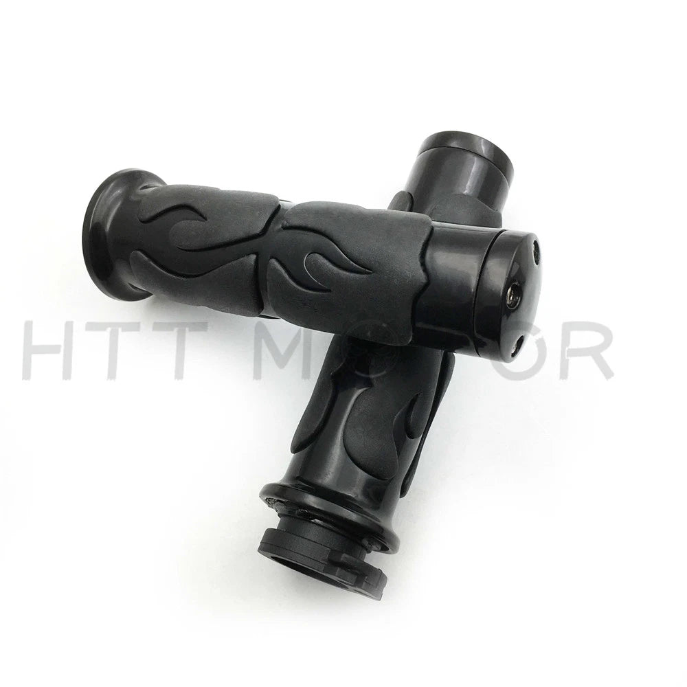 Black Flame Hand Grips 1" 25mm for Kawasaki Drifter 1500/Nomad 1500 (All)