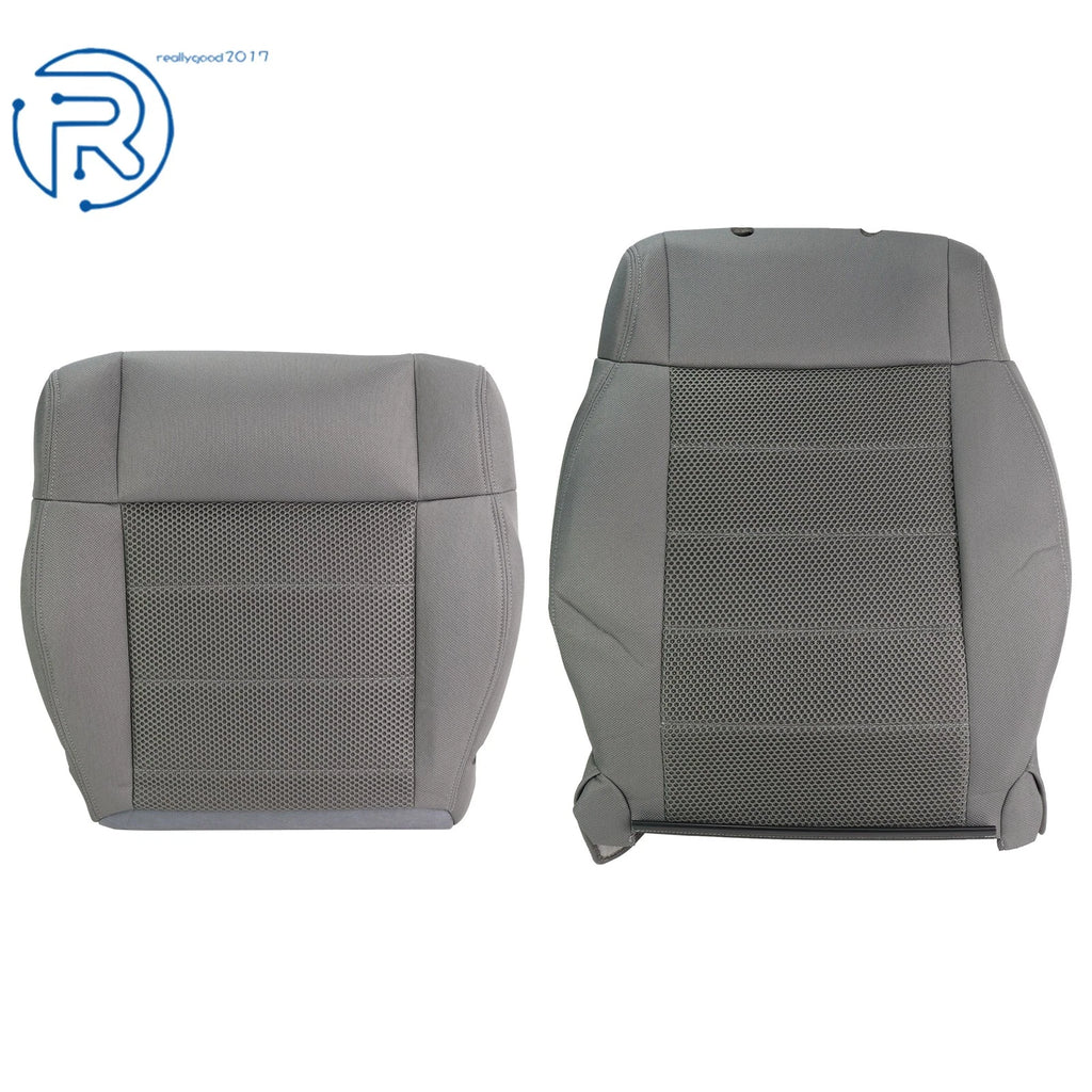 Seat Cover Set for Jeep Wrangler (2007–2012) - Durable Cloth, Passenger