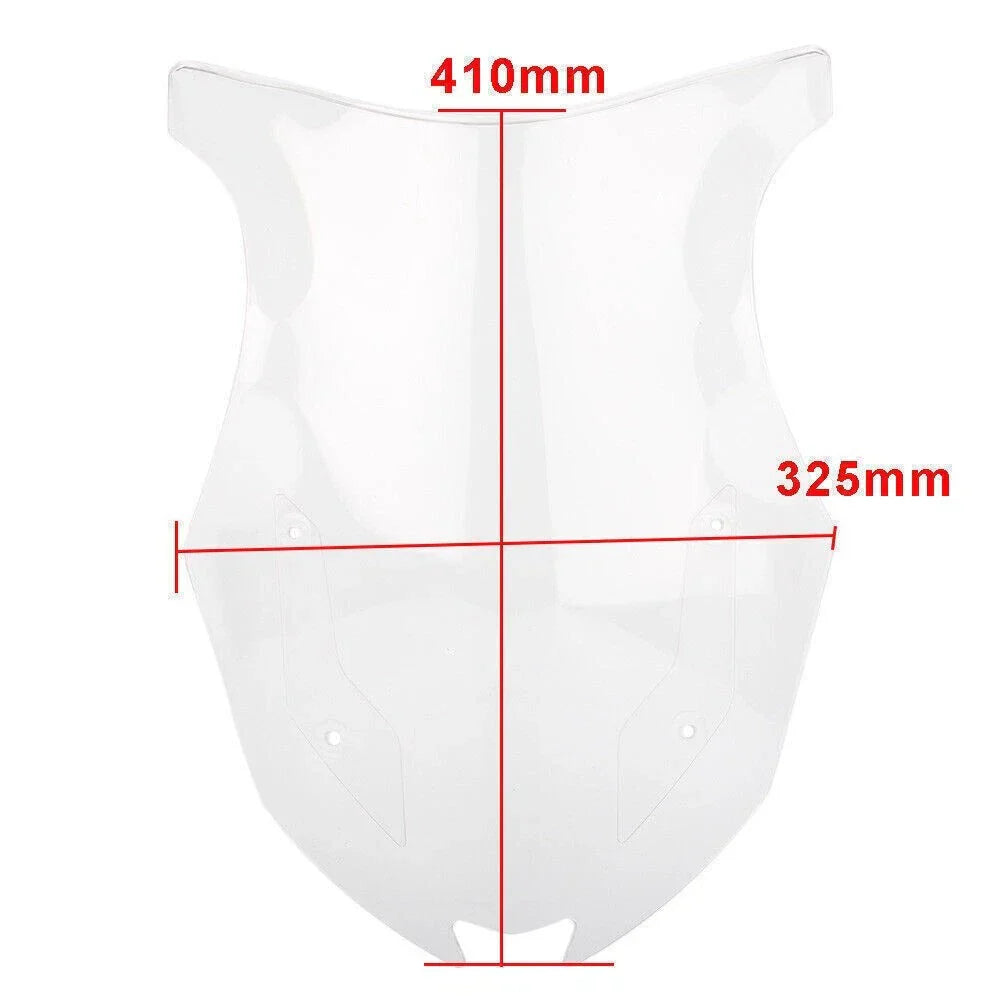 Clear Windshield for Kawasaki Z1000SX (2017-2019) Windproof Motor