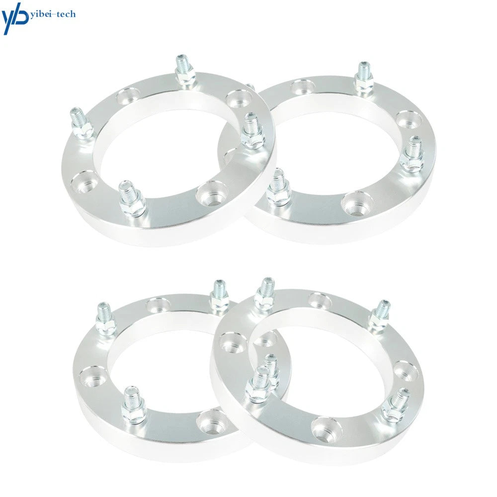 Set of 4 Wheel Spacers for Polaris RZR XP 1000 (2014–Present) 1 Inch 4x156mm 12x1.5 Studs