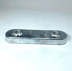 Zimar VT-14 Zinc Bolt On Drilled Plate Anode Bar 9'' for Marine Applications