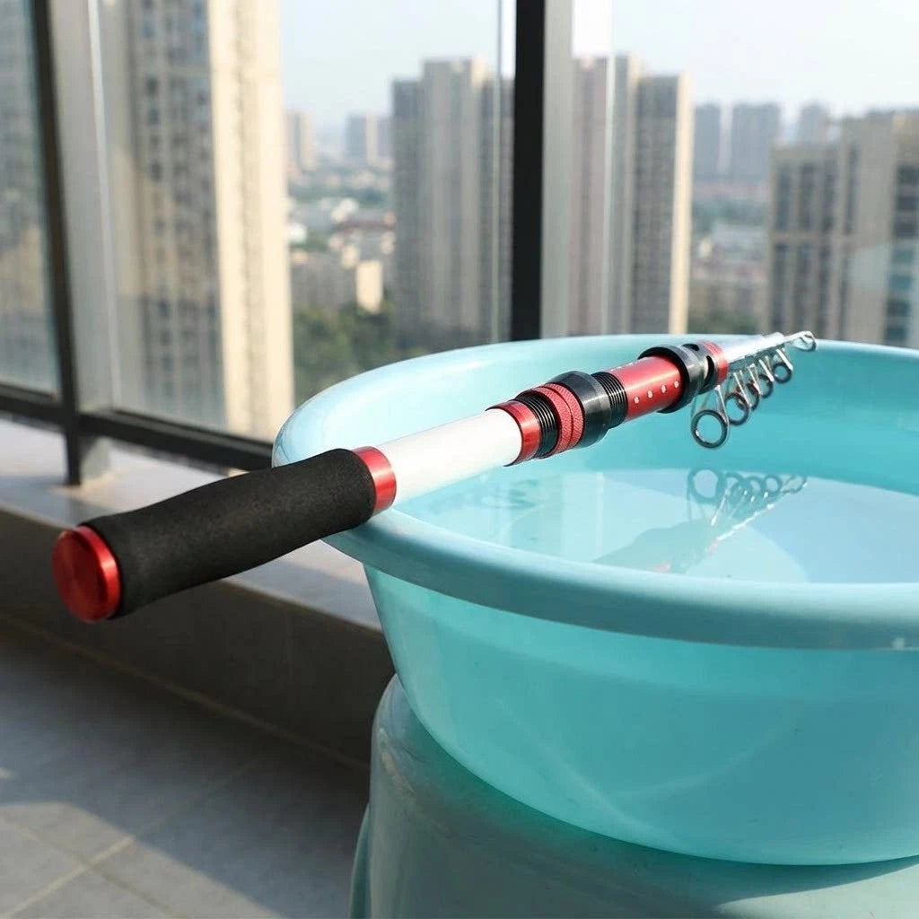 Telescopic Fishing Rod 1.8m 2.1m 2.4m for Surf Rock Boat Fishing