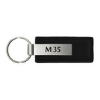 Black Leather Keychain - Officially Licensed for Infiniti M35