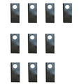 10X Right Hand Disc Mower Blade for John Deere (Replaces PMLBL0031)