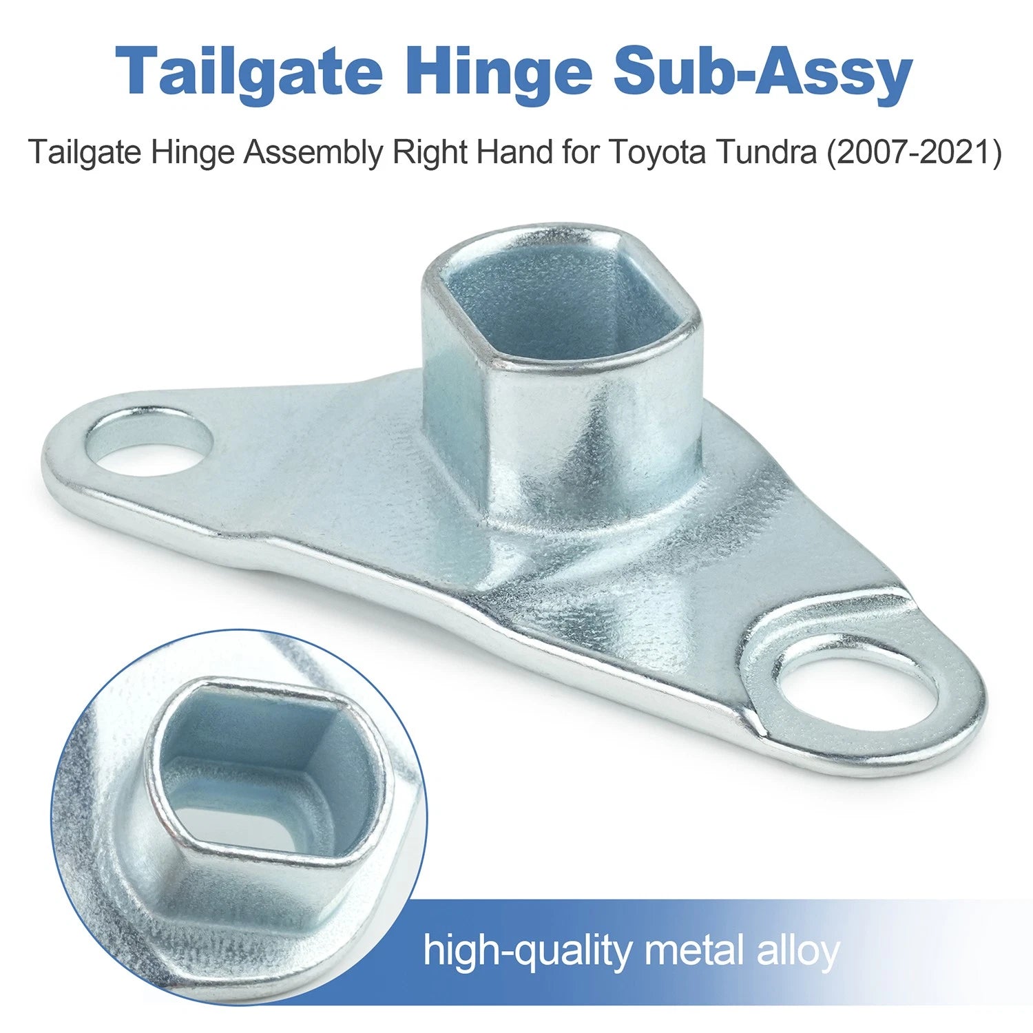 Tailgate Hinge Sub-Assy Passenger Side for Toyota Tundra (2007–2021) 66101-0C020