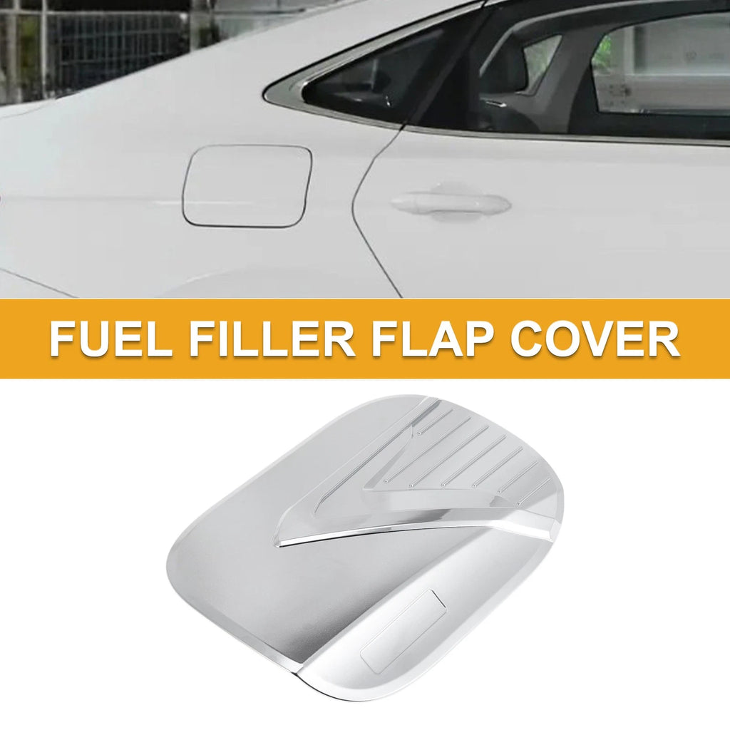 Fuel Tank Door Cap for Hyundai Palisade (2019–2025) Chrome Silver Tone