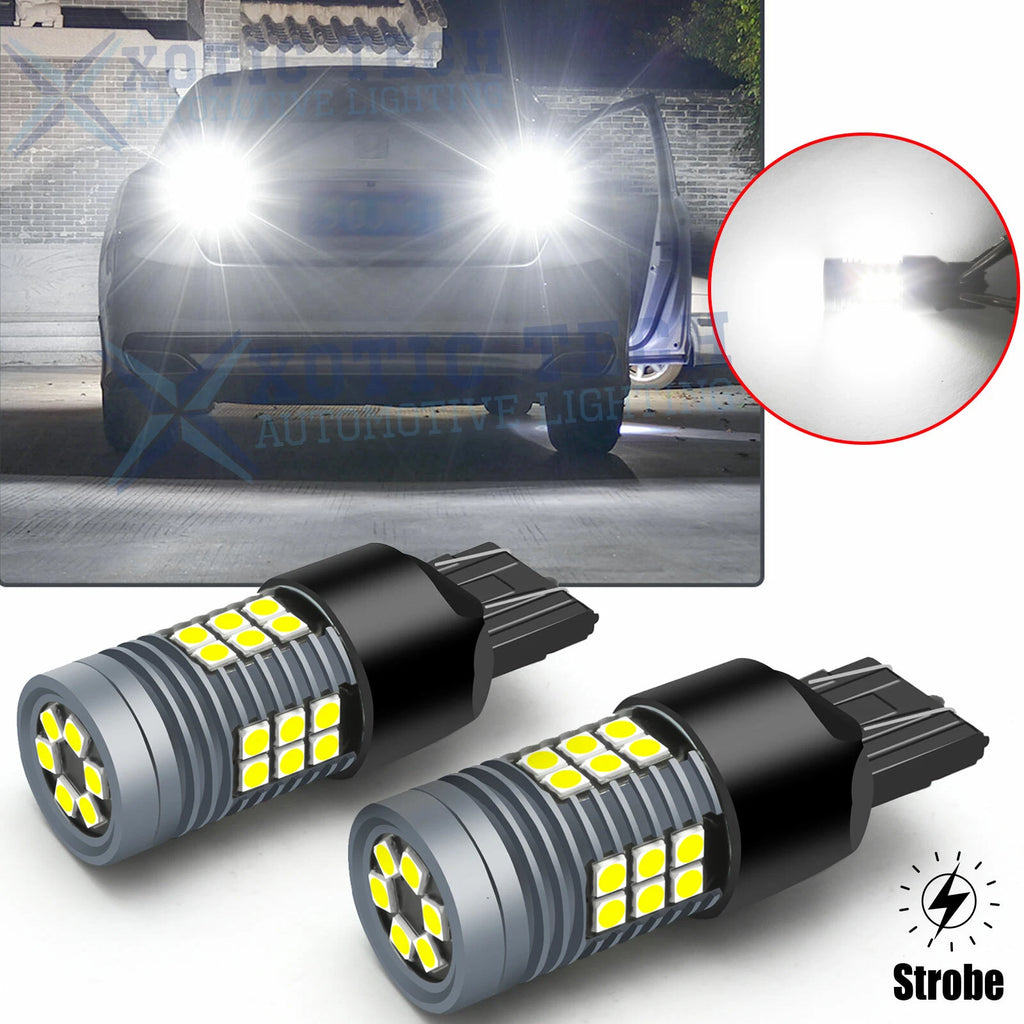 LED 7440 Strobe Blinking Reverse Light Bulbs for Toyota (2010–2023)