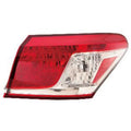 Replacement Passenger Side Outer Tail Light Lens/Housing for 2010-12 Lexus ES350