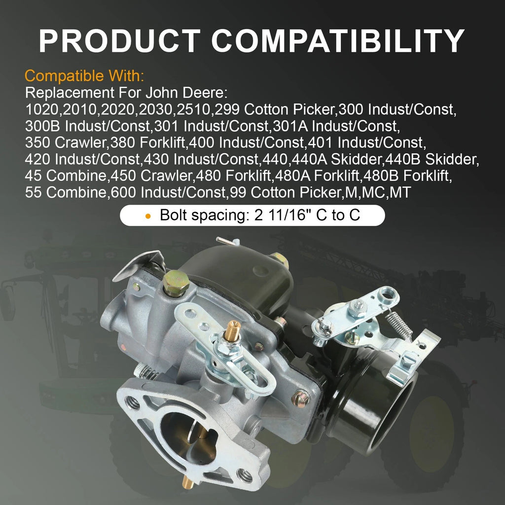 Carburetor for John Deere 2010, 2020, 2510, 299 (1960-1970)