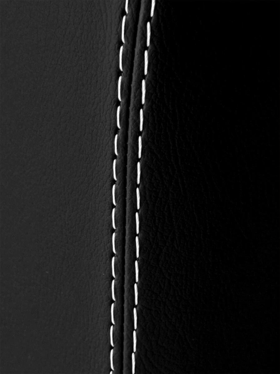 Manual Shift Boot Leather for Ford Mustang (2015–2020) White Stitch