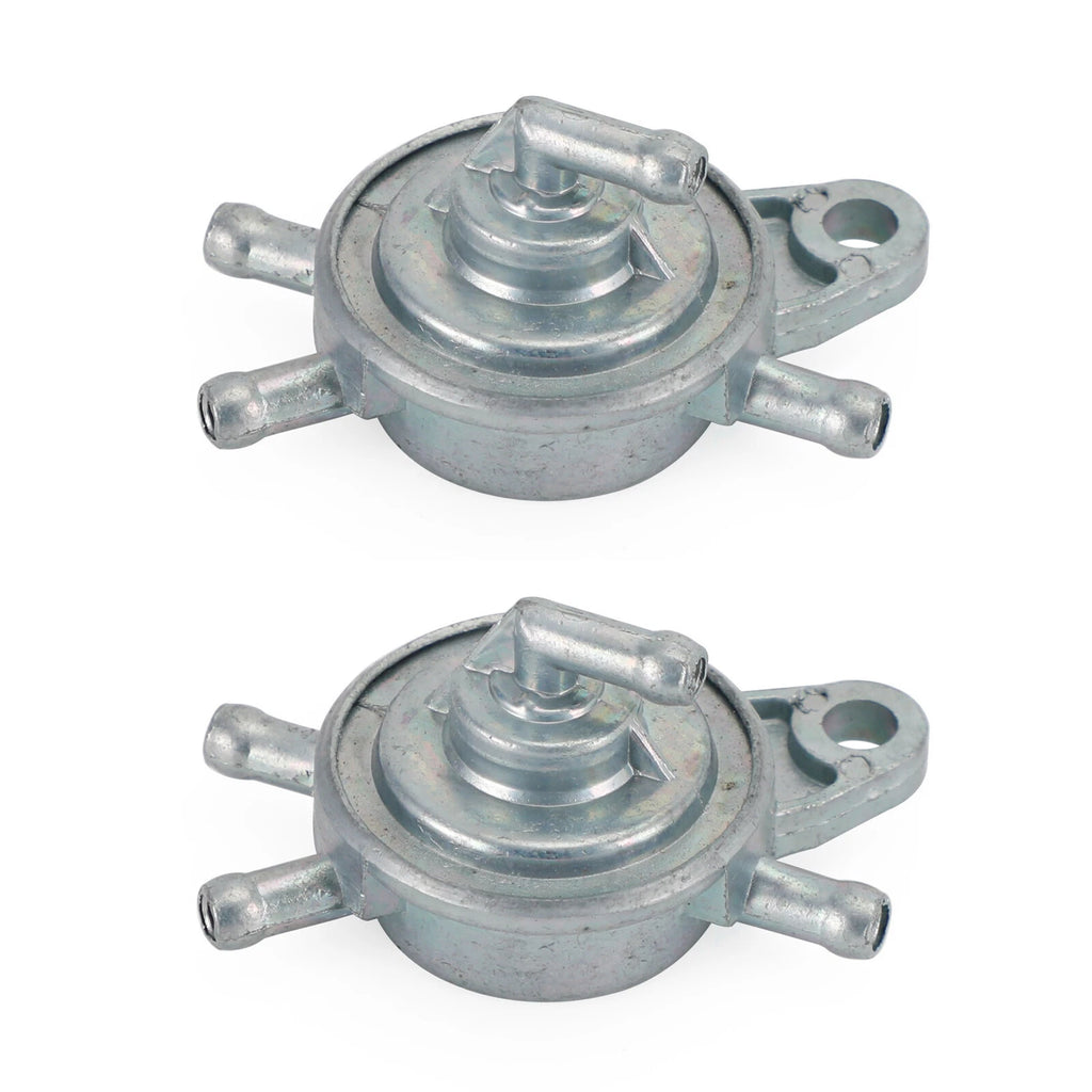 2x Fuel Tank Tap Switch 4 Port for GY6 50cc 125cc 150cc