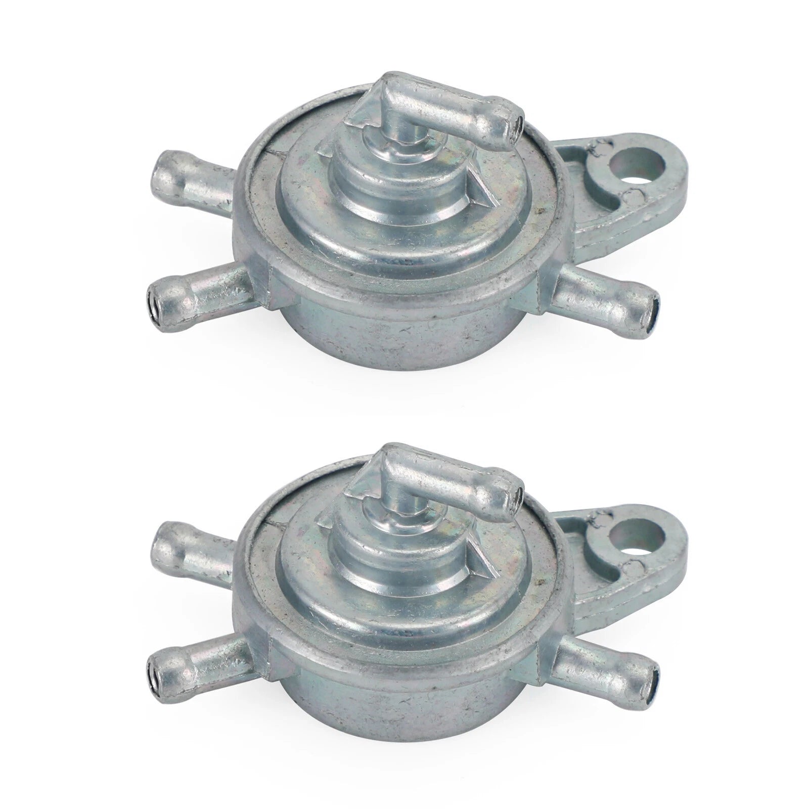 2x Fuel Tank Tap Switch 4 Port for GY6 50cc 125cc 150cc