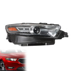 Halogen Headlight for Ford Taurus (2013–2014) w/Gray Trim Projector RH