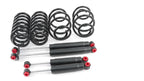 Set of 2 Front 3" Rear 4" Lowered Coil Springs for Chevy C10 (1963-1972)