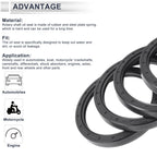 Set of 5 Oil Seal Rotary Shaft Seal Nitrile Rubber 90x110x12mm