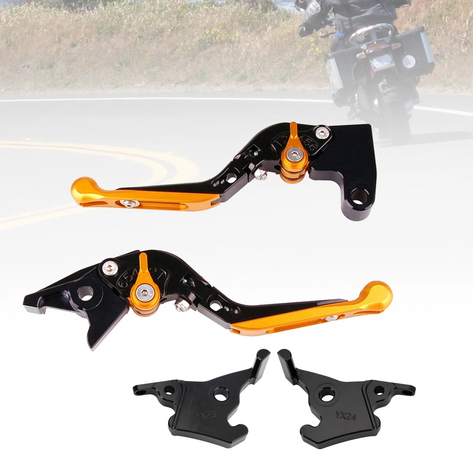 Adjustable Clutch Brake Lever for Yamaha XMAX 300 (2023–2025) Gold