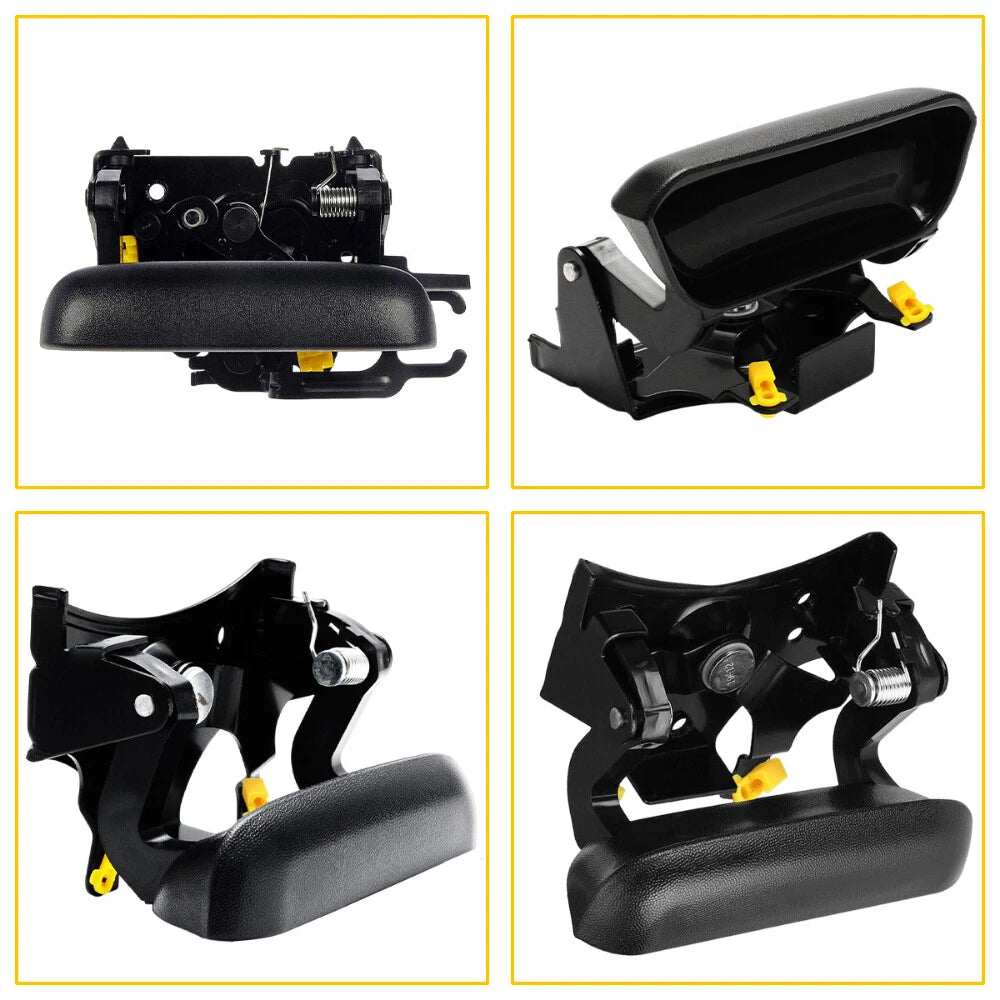 Tailgate Handle Set of 5 for Chevy Avalanche (2002â2006) Black Rear