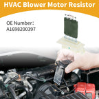 HVAC Blower Motor Resistor No.A1698200397 for Mercedes-Benz W169 (2005–2012)