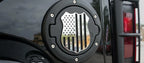 Police Shield Thin Blue Line Emblem Polished Stainless Badge for Car (5in)