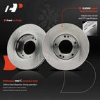 2X Front Disc Brake Rotors for Kia Sorento (2003-2006)
