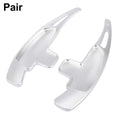 Pair Silver Tone Steering Wheel Shift Paddle for Mercedes Benz AMG A45 (2014)