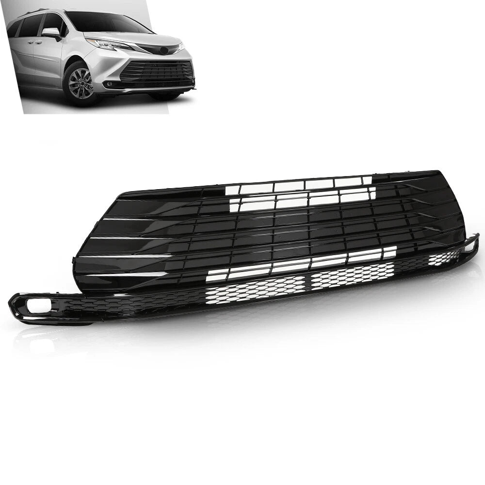 Front Bumper Lower Grille for Toyota Sienna (2021–2025)