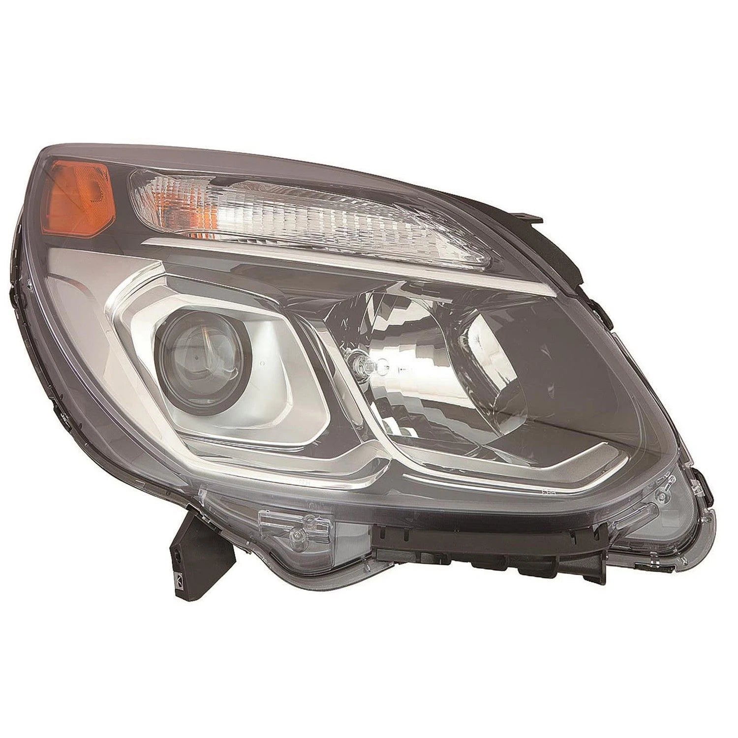 Replacement Passenger Side Halogen Headlight Assembly for 2016-2017 Chevy Equinox