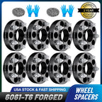 8PC Hubcentric 1.25" Wheel Spacers for GMC Sonoma, Chevy S10, Blazer, Camaro (1994–2004)