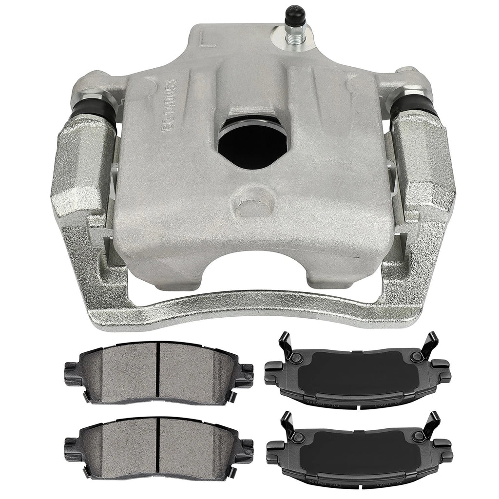 Set of 5 Ceramic Brake Pads for GMC Envoy (2002–2009)