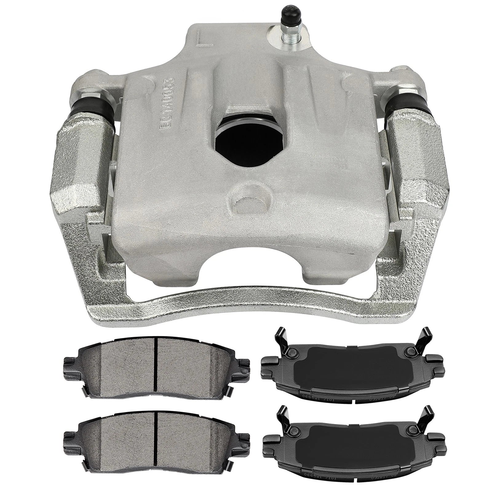 Set of 5 Ceramic Brake Pads for GMC Envoy (2002–2009)