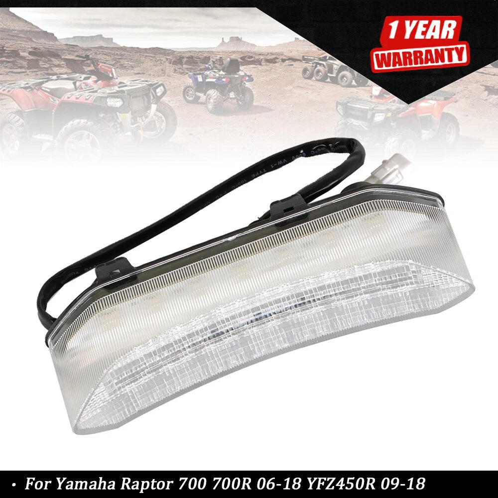 LED Brake Tail Light for Yamaha Raptor 700 YFZ450R (2006â2018)