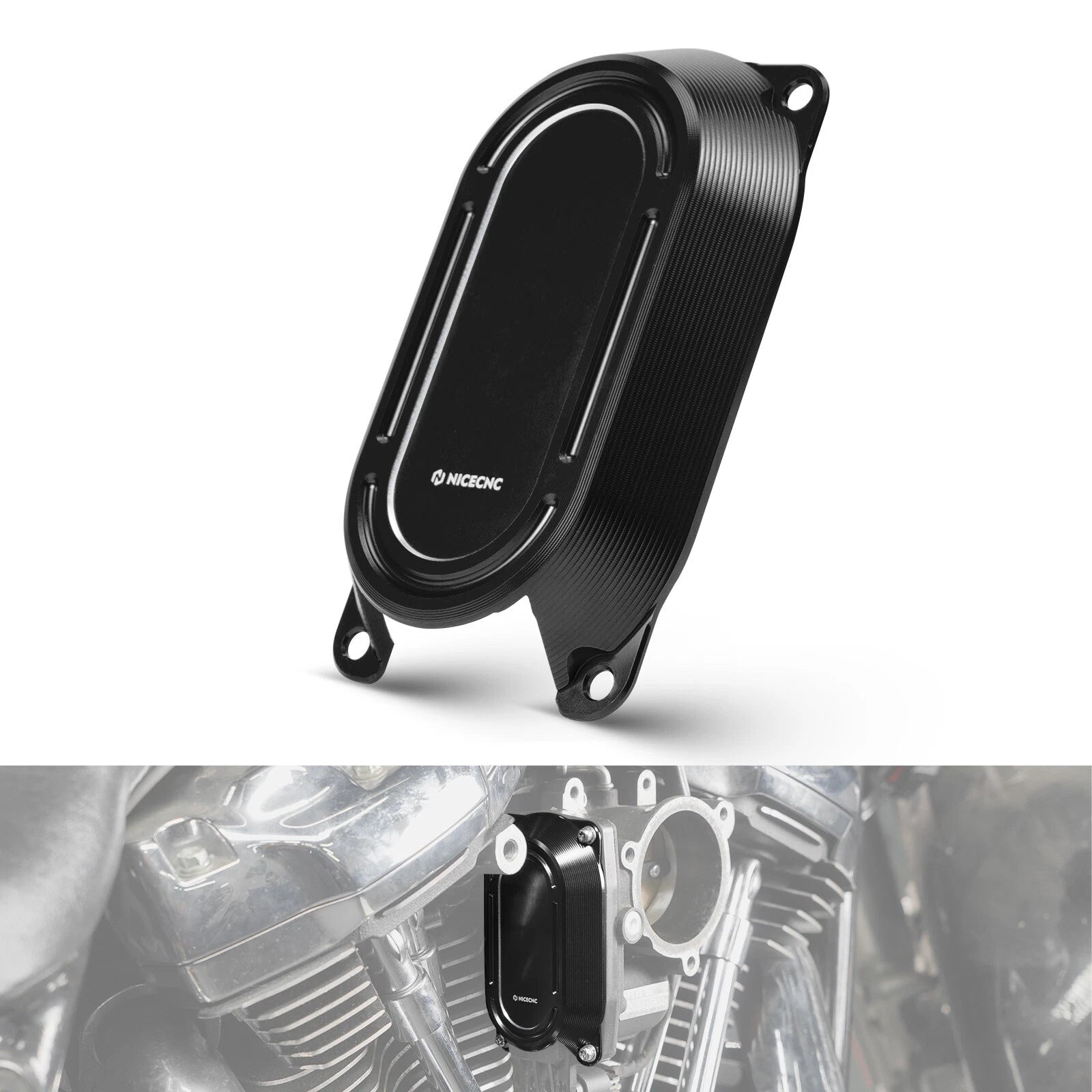 6061 Aluminum Throttle Body Cover for Harley Street Glide FLHX (2017–2023)