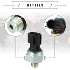 Engine Oil Pressure Sensor for Hyundai (57535-3K000) - Black Silver Tone